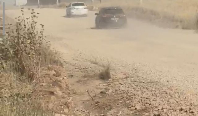 Mardin’de yarım kalan yol çalışması mahalleliyi mağdur ediyor