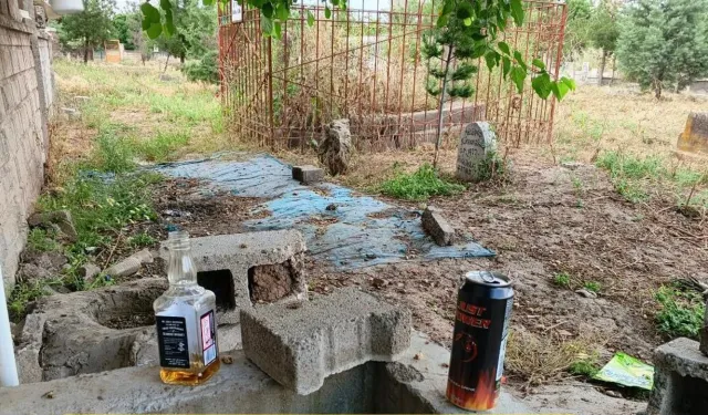 Mezarlıklarda içki tepkisi Diyarbakırlılar duruma isyan etti
