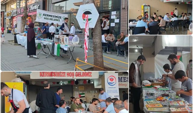 Muş Umut Kervanı'ndan ihtiyaç sahibi aileler yararına kermes