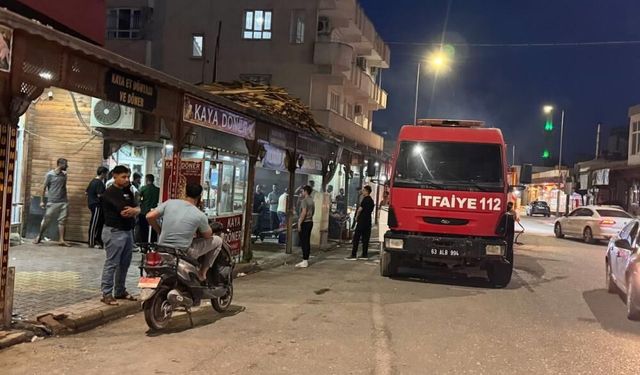 Şanlıurfa'da fırında çıkan yangın paniğe neden oldu