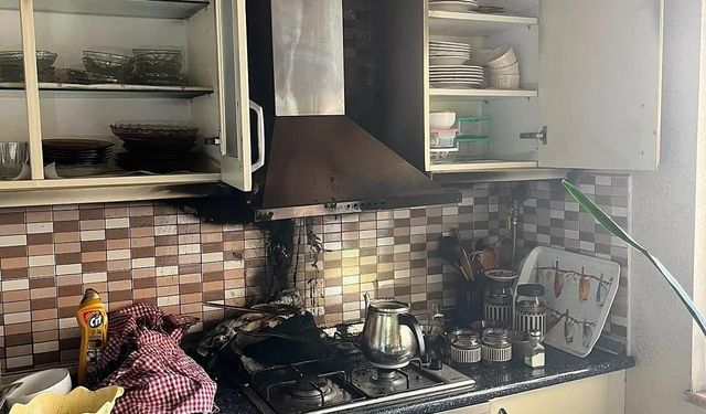 Siirt’te mutfakta çıkan yangın paniğe neden oldu