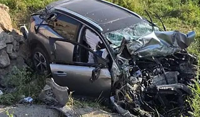Siirt'te otomobilin kontrolden çıkması sonucu sürücü ağır yaralandı