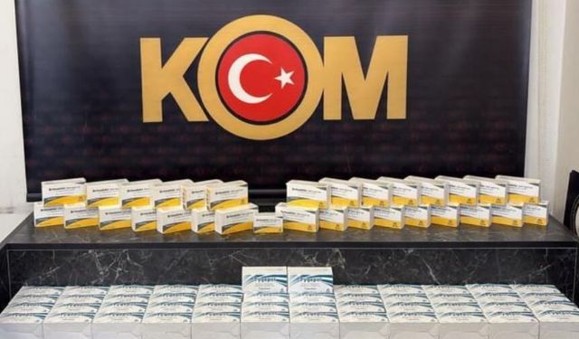 Şırnak'ta 2,5 milyon liralık kaçak ilaç ve serum ele geçirildi