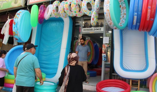Şişme havuz sezonu açıldı: Talep sıcaklarla birlikte arttı