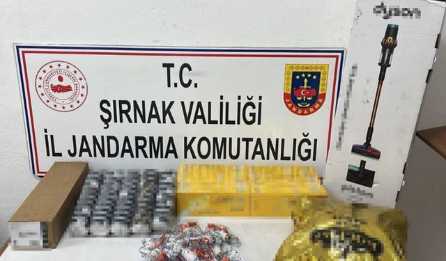 Şırnak'ta kaçakçılık operasyonu: 91 şüpheli hakkında işlem