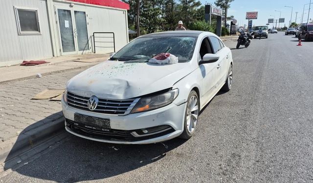 Adıyaman'da iki otomobil çarpıştı: 3 yaralı