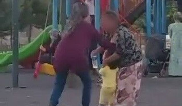 Ağlayan çocuğu sakinleştirmeye çalışan engelli kadın dayak yedi