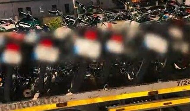 Gaziantep'te 754 motosiklet sürücüsüne 12 milyon TL ceza