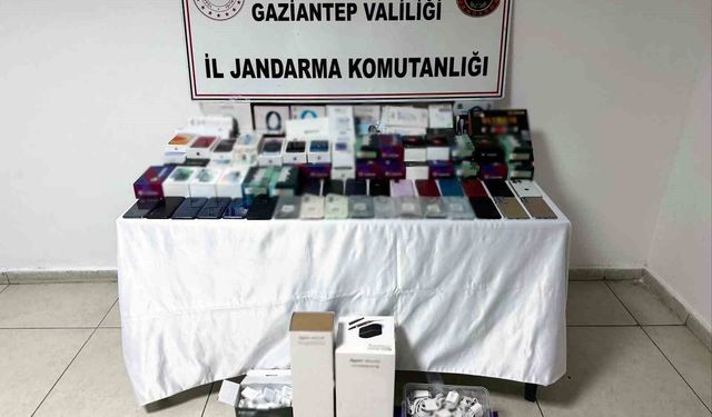 Gaziantep'te kaçak malzeme operasyonu: Bir gözaltı