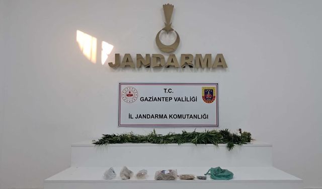Gaziantep'te narkotik operasyonu: 5 gözaltı
