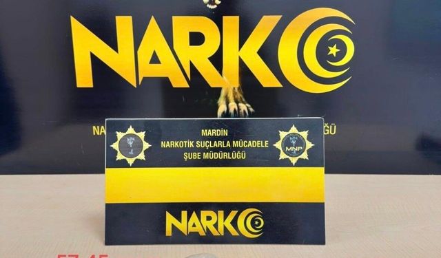 Mardin'de narkotik operasyonunda 3 gözaltı
