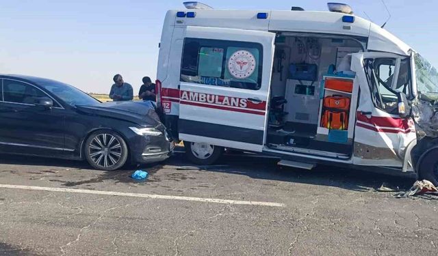 Mardin'de zincirleme kaza; 3 yaralı