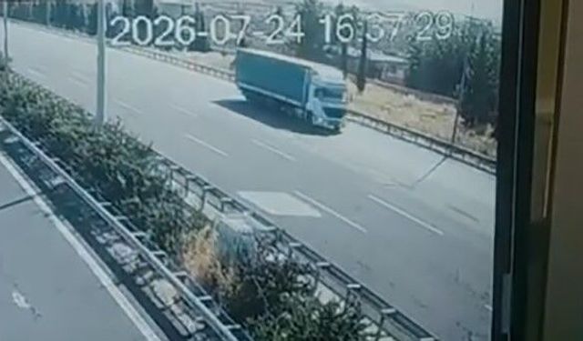 Ters yönde giden tır sürücüsüne 90 bin lira ceza