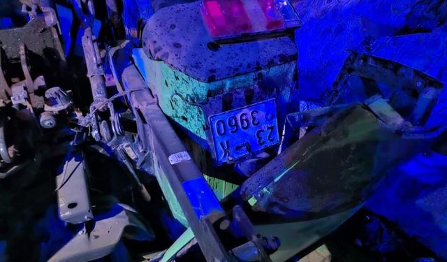 Bingöl'de traktör şarampole devrildi: 1 ölü