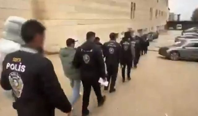 Elazığ merkezli dolandırıcılık operasyonunda 13 şüpheli tutuklandı