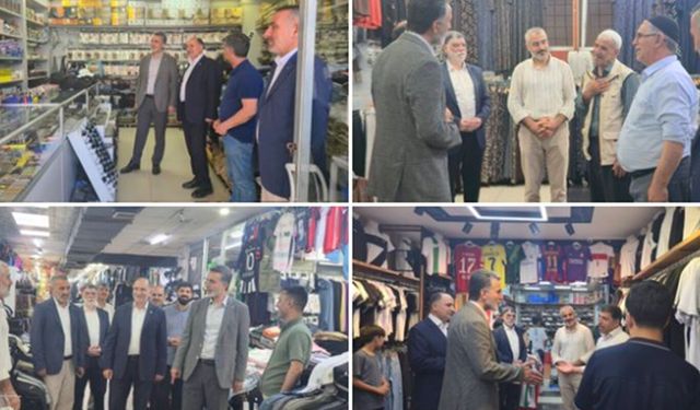 Emiroğlu’ndan Bingöl esnafına ziyaret