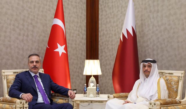 Fidan, Katarlı mevkidaşı Al Sani ile görüştü