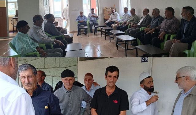 HÜDA PAR Bingöl İl Başkanlığı köy ve mezraları ziyaret ederek halkı dinledi