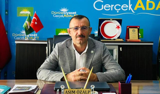 HÜDA PAR İdil İlçe Başkanlığından YKS merkezi ve Fen Lisesi için çağrı