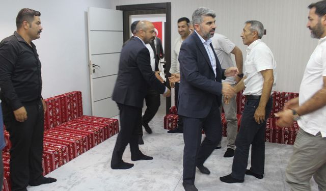 HÜDA PAR Milletvekili Dinç Elazığ'da temaslarda bulundu