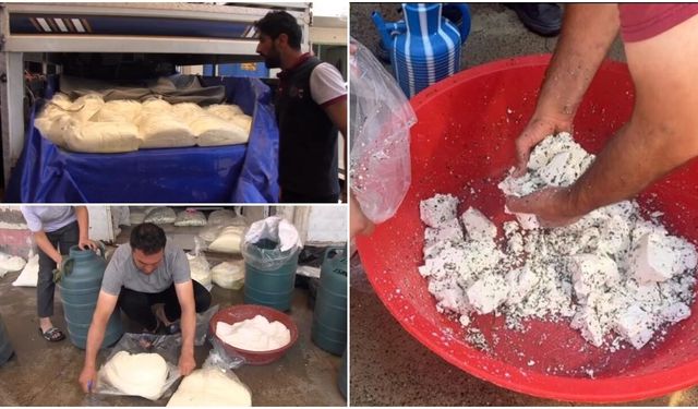 Siirt peyniri tezgaha gelmeden tükeniyor