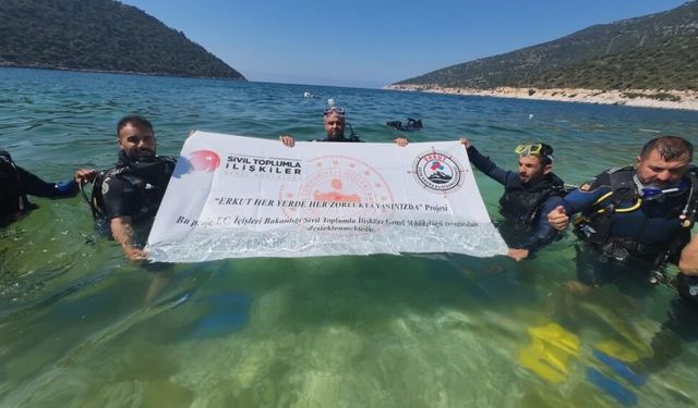 Siirt'te ERKUT'un su altı arama kurtarma ekibi güçlendi