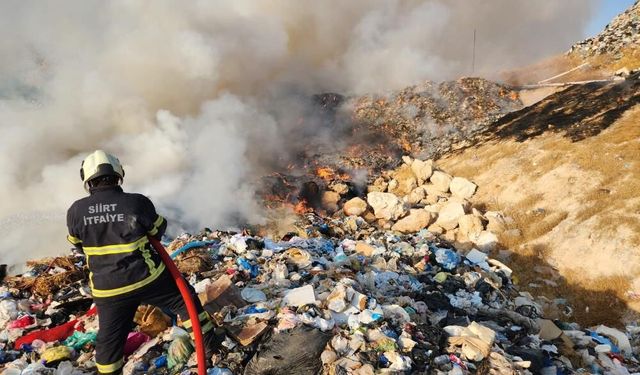 Siirt'te yangın 5 saatte kontrol altına alındı