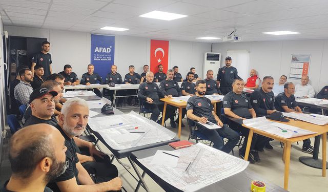 Umut Kervanı AFAD eğitimini tamamladı