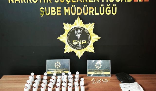 Şanlıurfa'da narkotik operasyonu: 3 tutuklama