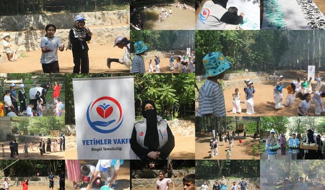 Yetimler Vakfı Bingöl'deki yetimlerin yüzünü güldürdü