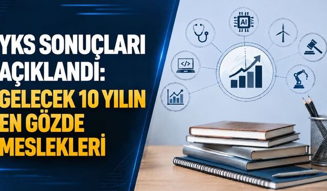 YKS sonuçları açıklandı Gelecek 10 yılın en gözde meslekleri