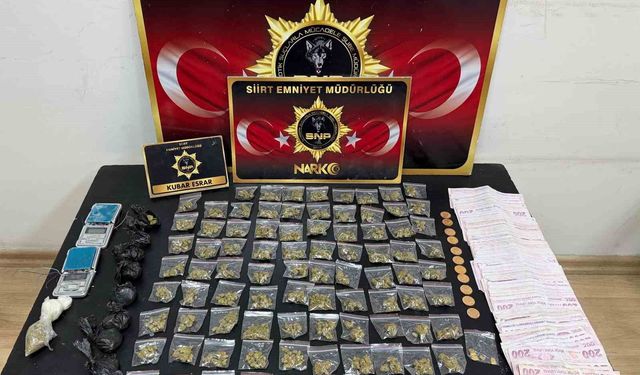 Siirt'te 'torbacı' operasyonunda 2 şüpheli yakalandı