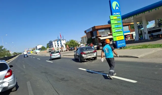 Bingöl-Muş yolunda 3 aracın karıştığı zincirleme kaza: 5 yaralı