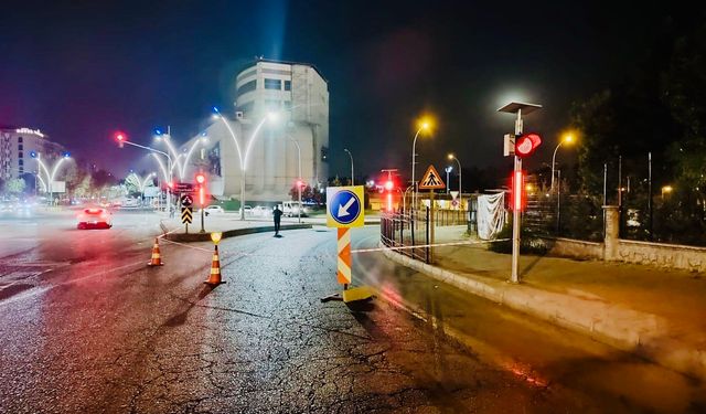 TPAO Bulvarı’nda yol güvenliği tedbirleri artırıldı