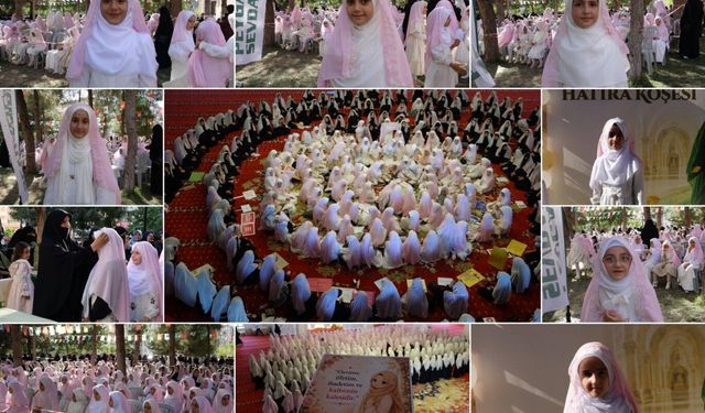 İlk kez örtünen kız çocukları: Onurlu ve gururlu hissediyoruz