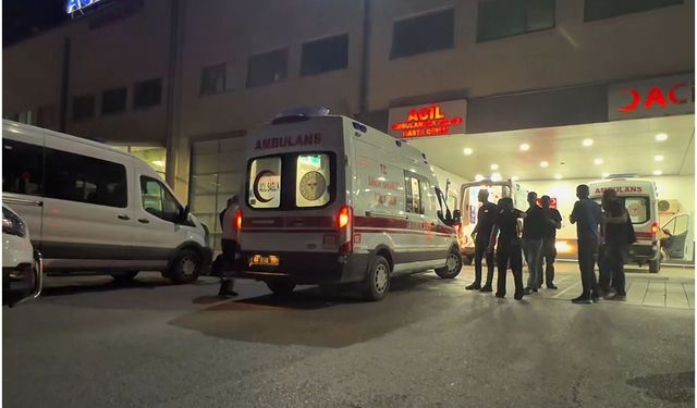 Malatya'da silahlı kavgada 4 kişi yaralandı
