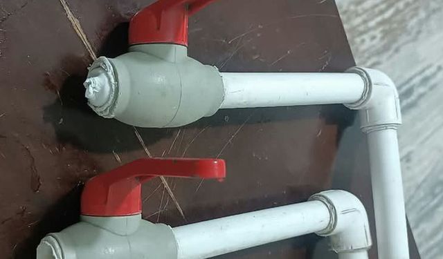 Cizre'de mezarlıklardaki çeşmeler tahrip edildi