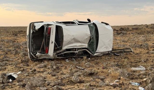 Siverek-Diyarbakır yolunda feci kaza: 4 yaralı