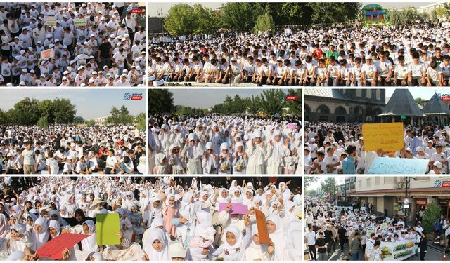 Diyarbakır’da çocukların "Hayat Namazla Güzeldir" buluşması