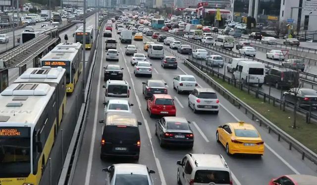 Gaziantep'te trafiğe kayıtlı araç sayısı açıklandı