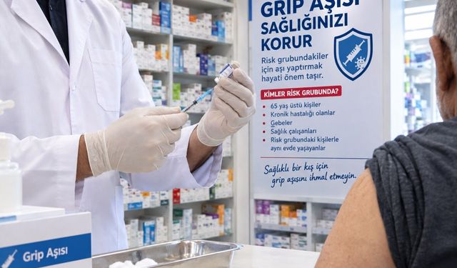 Grip aşıları eczanelerde yerini aldı: Risk grubundakilere çağrı