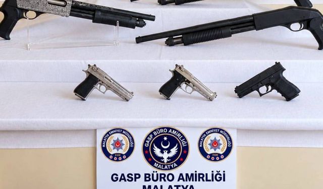 Malatya'da iş yeri kurşunlama olaylarına yönelik operasyonda 5 tutuklama