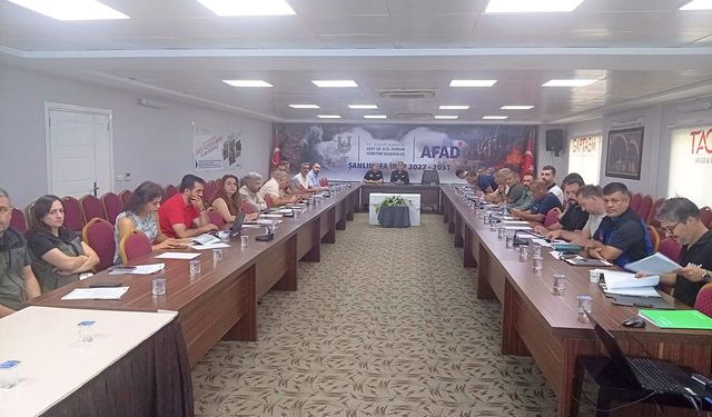 Şanlıurfa'da afet risklerini azaltmak için 2027-2031 dönemi hazırlıkları başladı