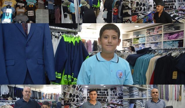 Siirt'te okul alışverişi hareketlendi: Esnaf son gün yoğunluğuna karşı uyardı