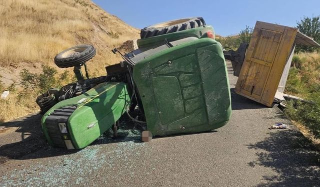 Siirt'te traktör kontrolden çıktı: 4 yaralı