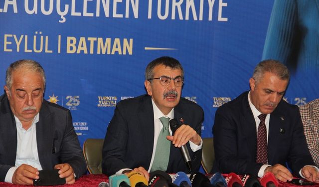 Tekin: Terörsüz Türkiye hedefi, özgürlüklerin ve kardeşliğin güvence altına alındığı bir Türkiye'dir