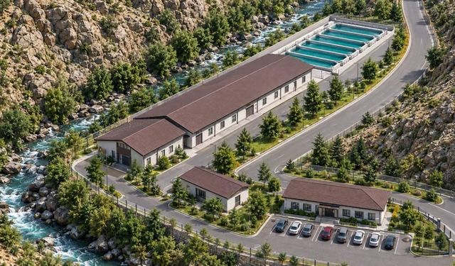 Van'da Avrupa'nın sayılı merkezlerinden biri olacak tesis yükseliyor