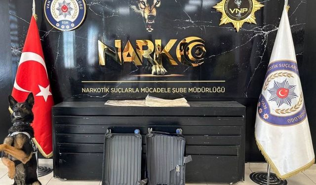 Van'da havalimanında 2 kilogram uyuşturucu ele geçirildi: 1 tutuklama