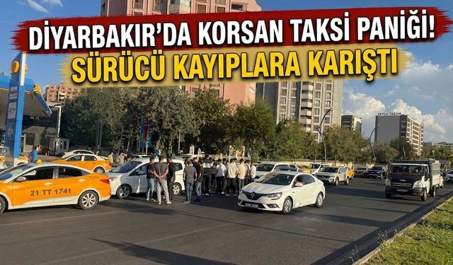 Diyarbakır'da korsan taksi ihbarı ortalığı hareketlendirdi