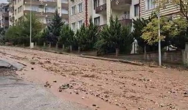 Adıyaman'da şiddetli yağış taşkına neden oldu